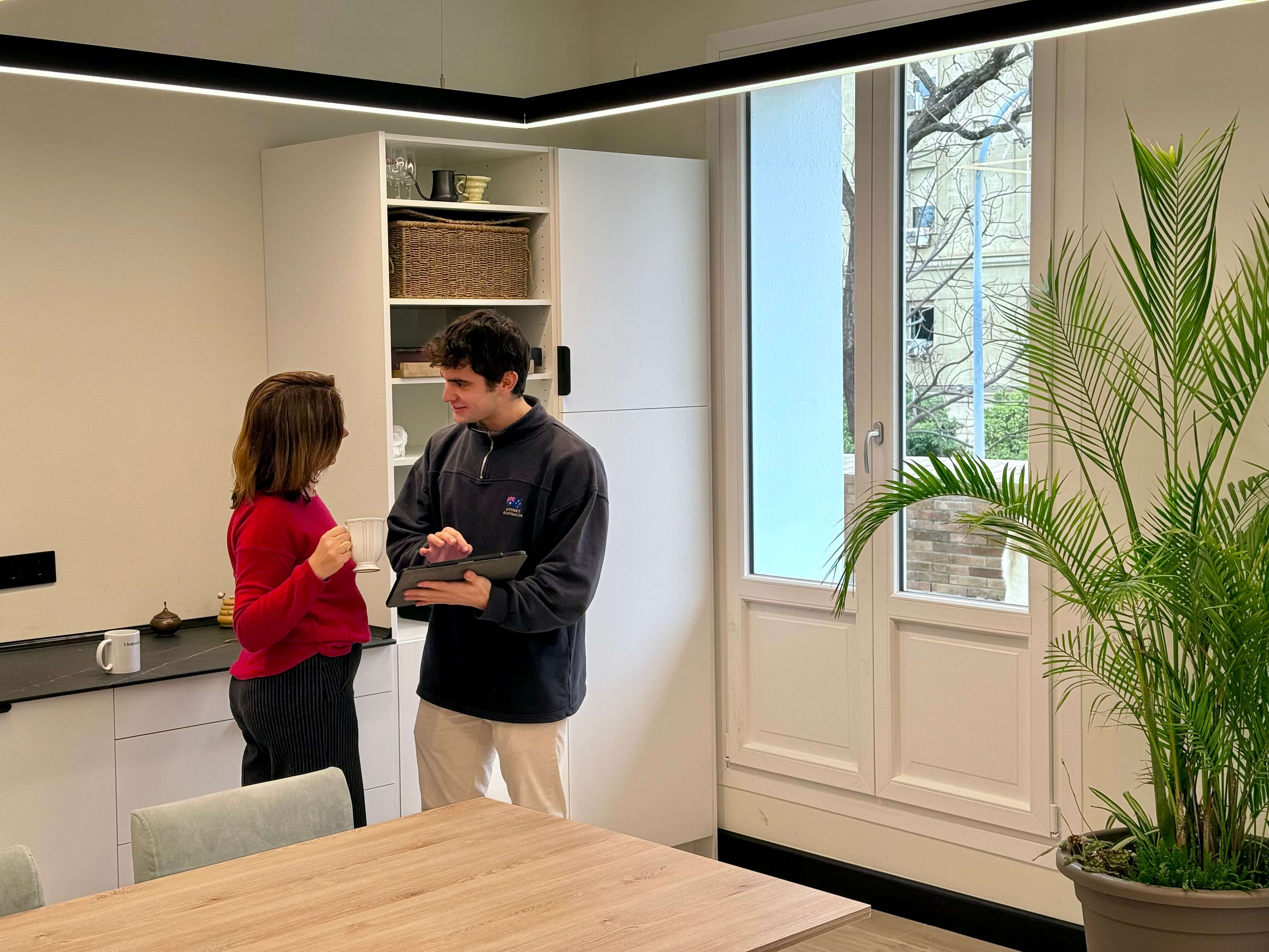 Personas en coworking